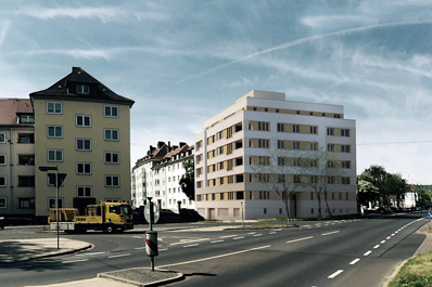 Wohnhaus in der Innenstadt |  Kassel | Neubau | Architekturbüro SWG | Eisenach